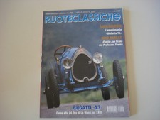 RUOTECLASSICHE 7-8/1995 BUGATTI/ALFA GIULIETTA SZ/LANCIA FLAVIA/MG B/WHEATCROFT