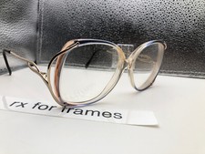 VINTAGE LUXOTTICA AVANT GARDE MOD EYEGLASSES FRAMES ITALY 1343 located sg 01