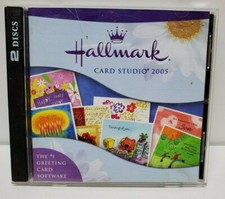 Hallmark Card Studio 2005 PC 2 CD Sierra Creative For Windows 98/ME/2000/XP