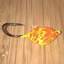 5PK TOG BLACKFISH YELLOW ORANGE SHEEPSHEAD Ocean Sea Sweeper JIGS Tautog  Jig