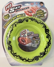 Pro Sky Bouncer Flying Disc Toy Maui Toys Neon Green #97933 NEW!