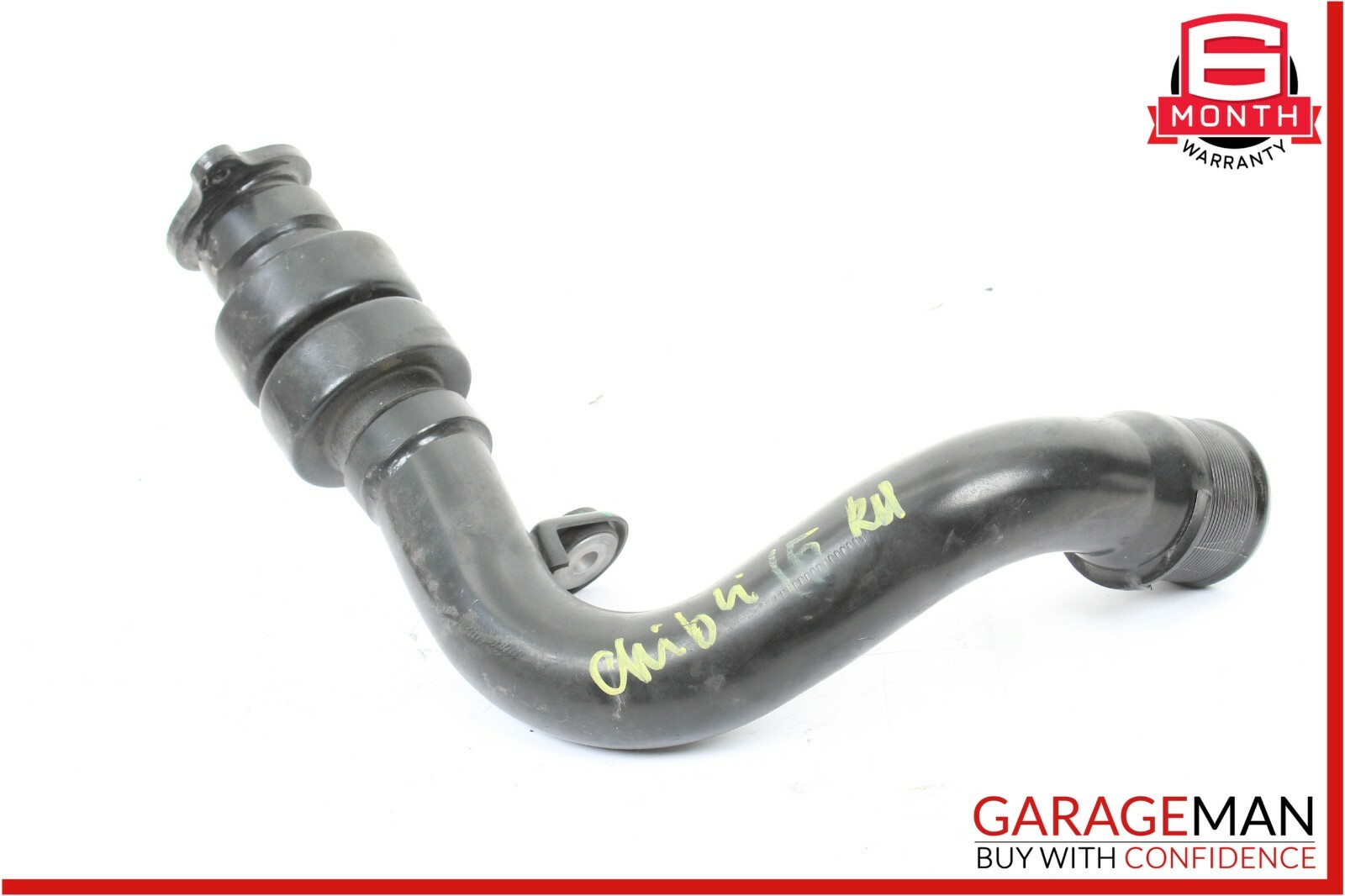 14-17 Maserati Ghibli S Right Side Turbo Intercooler Hose Pipe Pressure Tube OEM