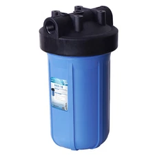 APEC HBB-10 4.5"x10" Big Blue Whole Water Filter Housing 1 inch Inlet/Outlet