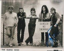 * GARRY PETERSON * signed autographed 8x10 photo * THE GUESS WHO DRUMMER * 3