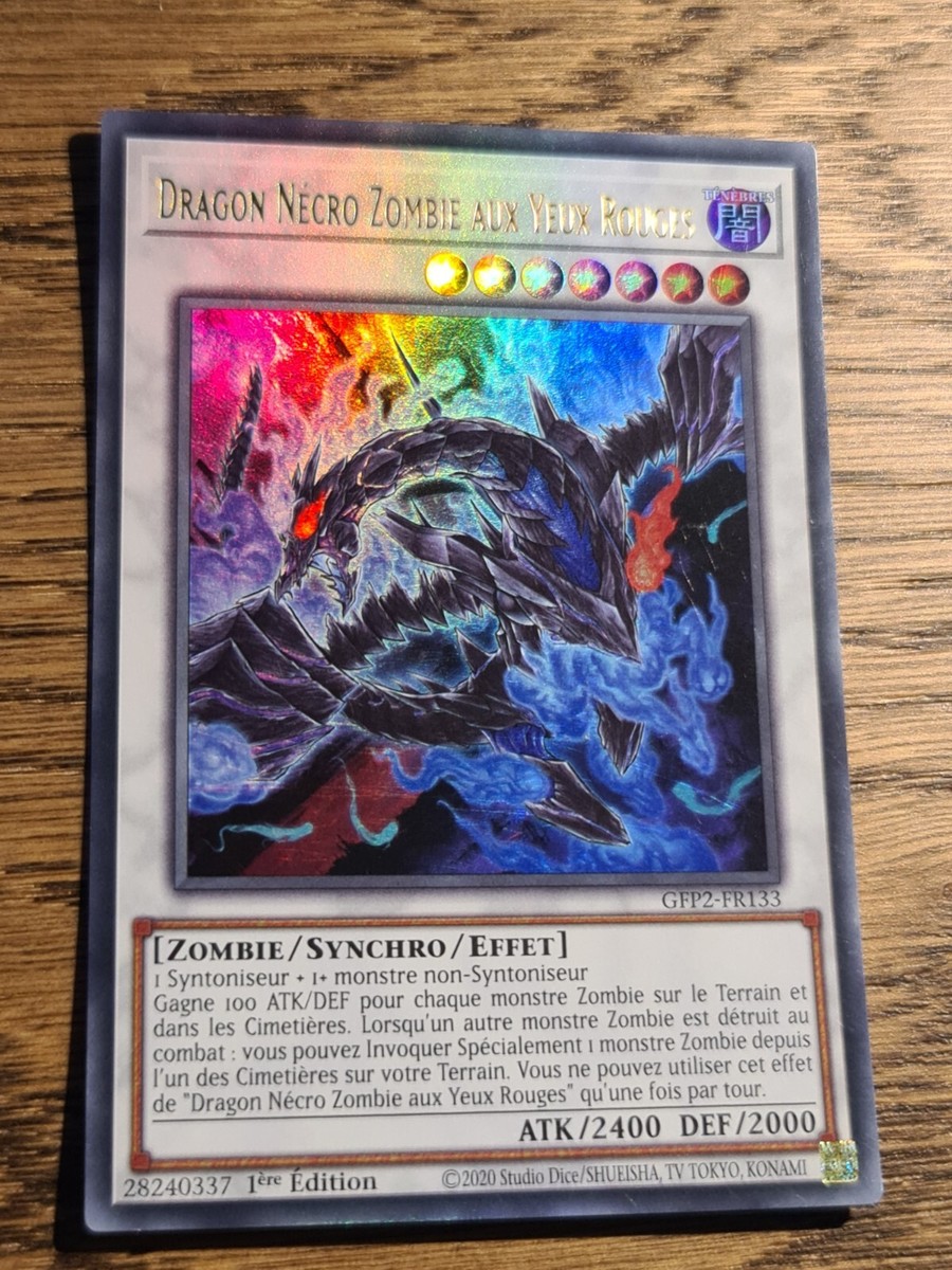 OID of the Dead (RED EYE) 未開封 Red-Eyes Zombie Necro Dragon○YUGIOH○GFP2○2022○FRENCH○ULTRA