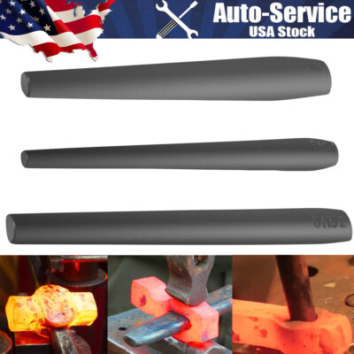3pcs Blacksmith Knifemakers & Tomahawk Large Hammer & Mouse ax Drift Tool Set
