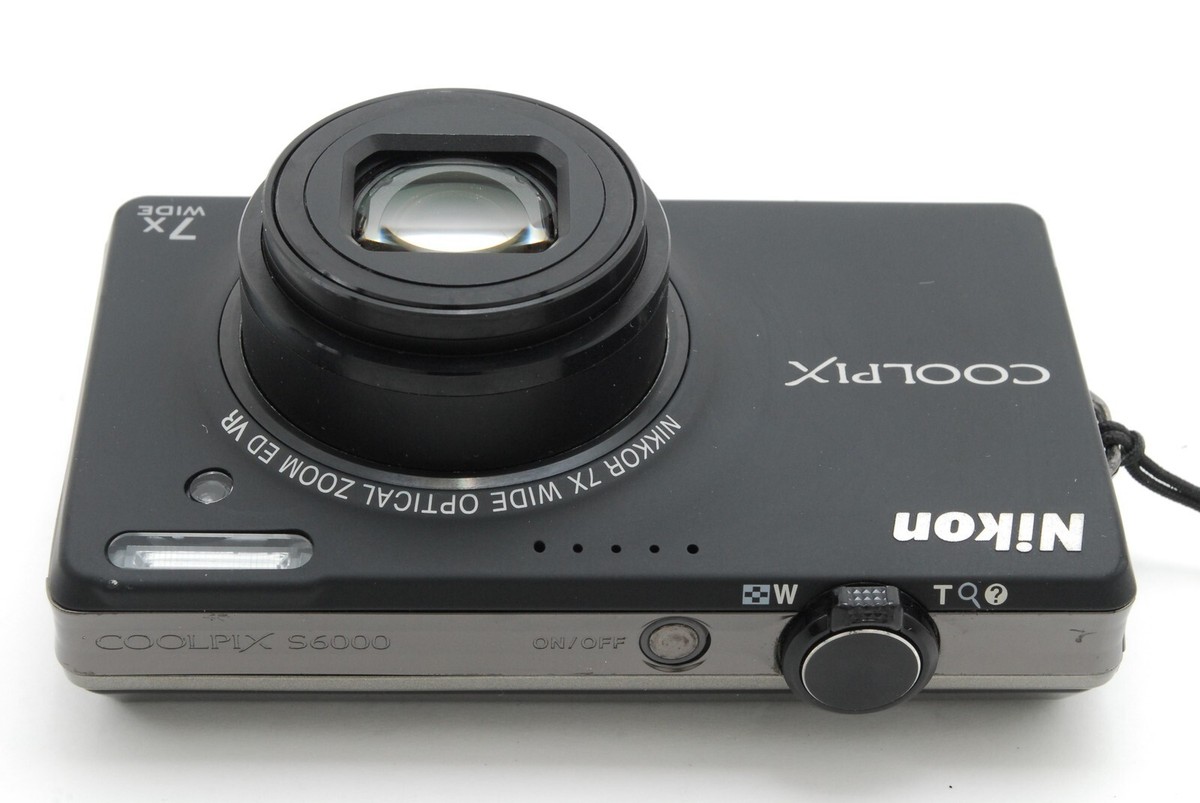 NEAR MINT in Box] Nikon COOLPIX S6000 14.2MP Compact Digital
