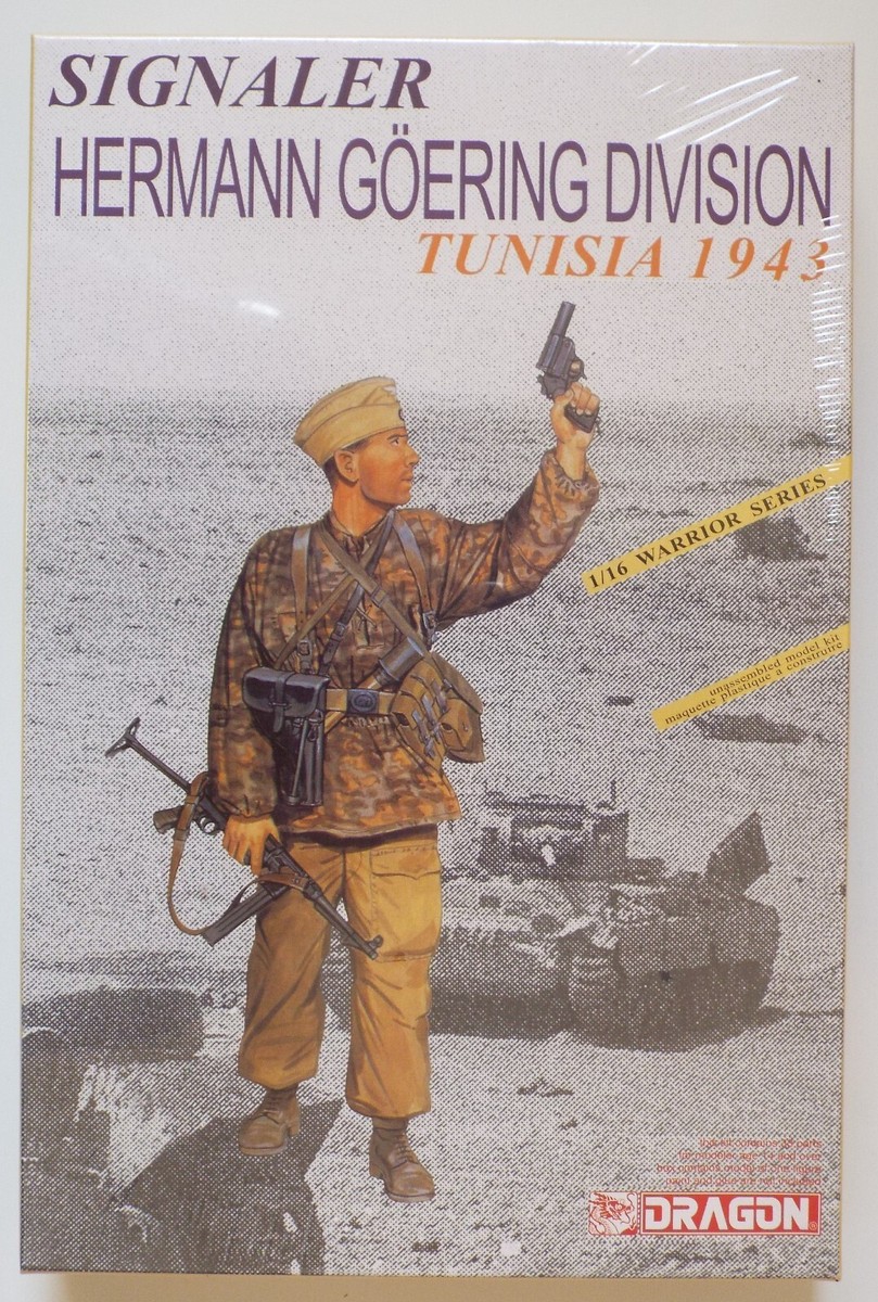 1/16 Signaler Hermann Goering Div. Tunisia 1943 Dragon #1608