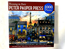 Evening in Paris 1000 Piece Jigsaw Puzzle - New Sealed
