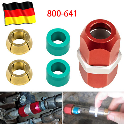 800-641 A/C Line Splice Connector Splicer Coupler For 3/8'' Aluminum / Hard Line