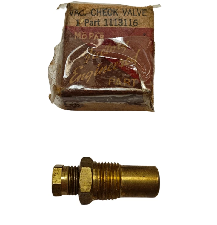 Chrysler Windsor Royal 1942 transmisión válvula de retención de vacío NOS 1113116 Foto 2 de 4
