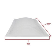 Replacement Dome for Model #2852 Gordon Self-Flashing Skylight NEW