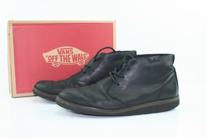 vans desert chukka black