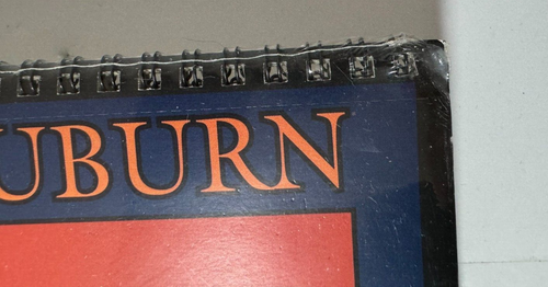 VINTAGE CALENDAR 2013 "AUBURN VS UNIVERSITY OF GEORGIA" - Picture 5 of 14
