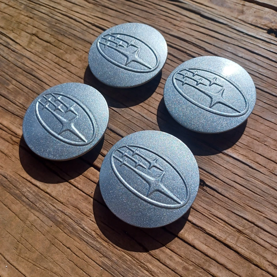 Juego de 4 tapas centrales Subaru Forester Impreza Legacy, 2005-2016 p/n 28821 SA030 R Foto 2 de 3