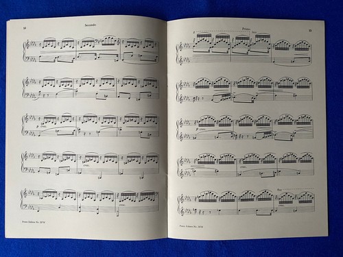 Klavier 4 Hände SINDING FRÜHLINGSRAUSCHEN Arr. Thomas A.Johnson • Edition Peters - Bild 11 von 13