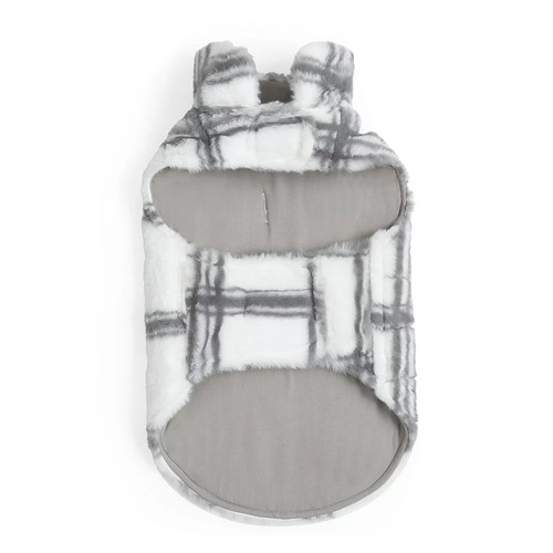 Koolaburra by UGG Danny Faux Fur Reversible Pet Vest In Wild Dove Size S New - Picture 4 of 8