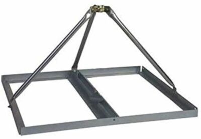 Non-Penetrating Roof Mount for 1.25'' to 1.66'' Masts - Satellite WiFi - Flat Roof