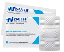 Waffletechnology Card Reader Cleaning Cards 40 Pack Quick Drying Precision Clean