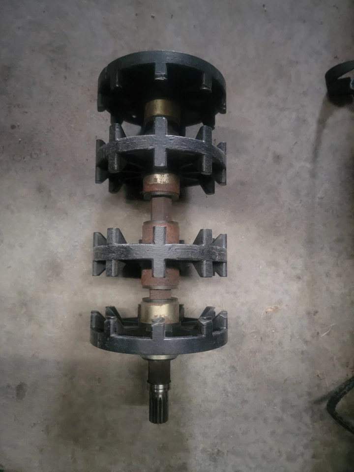 2004 Polaris PRO XR 440 complete exhaust, & driveshaft Foto 2 de 2