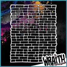 Brick Filler - Reusable Airbrush Stencil Template