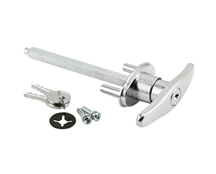 Prime-Line 5.75 in. W X 4-5/8 in. L Diecast T Handle Prime-Line 5.75 in. W X 4-5/8 in. L Diecast T Handle