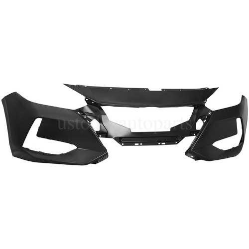 Front Bumper Cover For 2020-2023 Nissan Sentra No Fold Assembly 62022-6LB0J - Picture 3 of 10