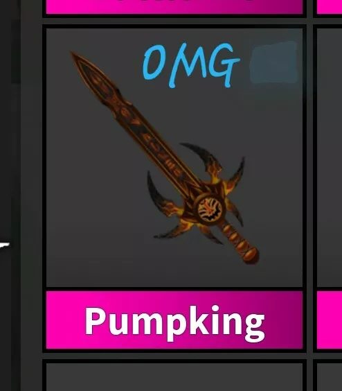 Pumpking, Trade Roblox Murder Mystery 2 (MM2) Items