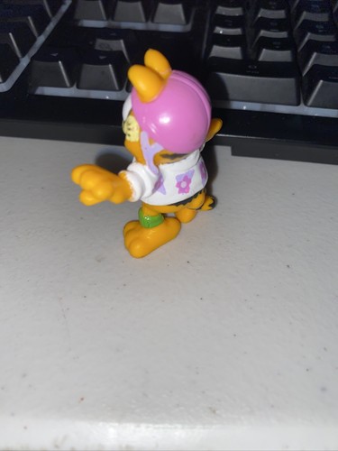 Vintage Garfield PVC Figure Hawaiian Figurines 1981 Flower Shirt 2 in$ - Picture 4 of 9