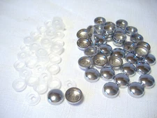 Windshield Chrome Cap Kit California Sidecar Friendship Companion GT Motorcycle