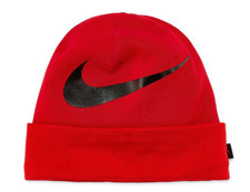 nike swoosh cuffed training knit hat