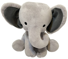 Bedtime Originals A Lamb and Ivy Co Gray Soft Plush Humphrey Elephant 9.5 Inches