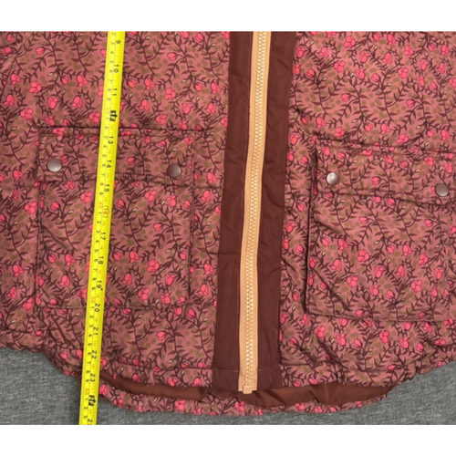 Anthropologie Numph Lillie gefütterte Jacke mit Blumenmuster Größe Small - Bild 9 von 12