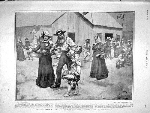 Old Antique Print 1901 Boer Refugee Camp Maritzburg Kennedy Eady Lonnen 20th