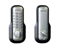 Satin Nickel Mechanical Keyless Deadbolt Maximum Security Digital Door Lock