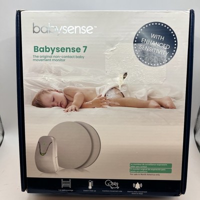 BabySense 7 Movement Baby Monitor - White NEW Sealed Box