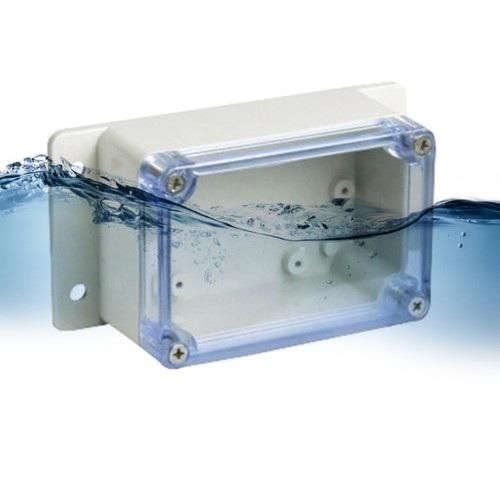 Scatole elettriche IP66 antipolvere in plastica ABS guscio incernierato copertura trasparente - Foto 4 di 8
