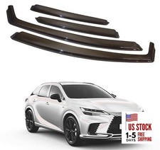 in-Channel Car Window Rain Guard RX 5th RX350/350h/450h/500h 2023 4pcs