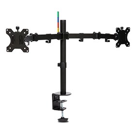 Kensington K55409WW SmartFit Ergo Dual Extended Monitor Arm - Picture 1 of 2