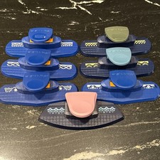 Lot Of 7 Fiskars Edge Punches Boarder Paper Punch Crafting Lot