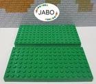(C 13) LEGO 2x Plate 4204 Green 8x16 Buildable on Both Sides 6089 4167 5987