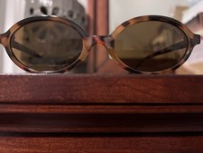 Pre-owned excellent condition Miu Miu Regard Camel Beige Sunglasses Without Case