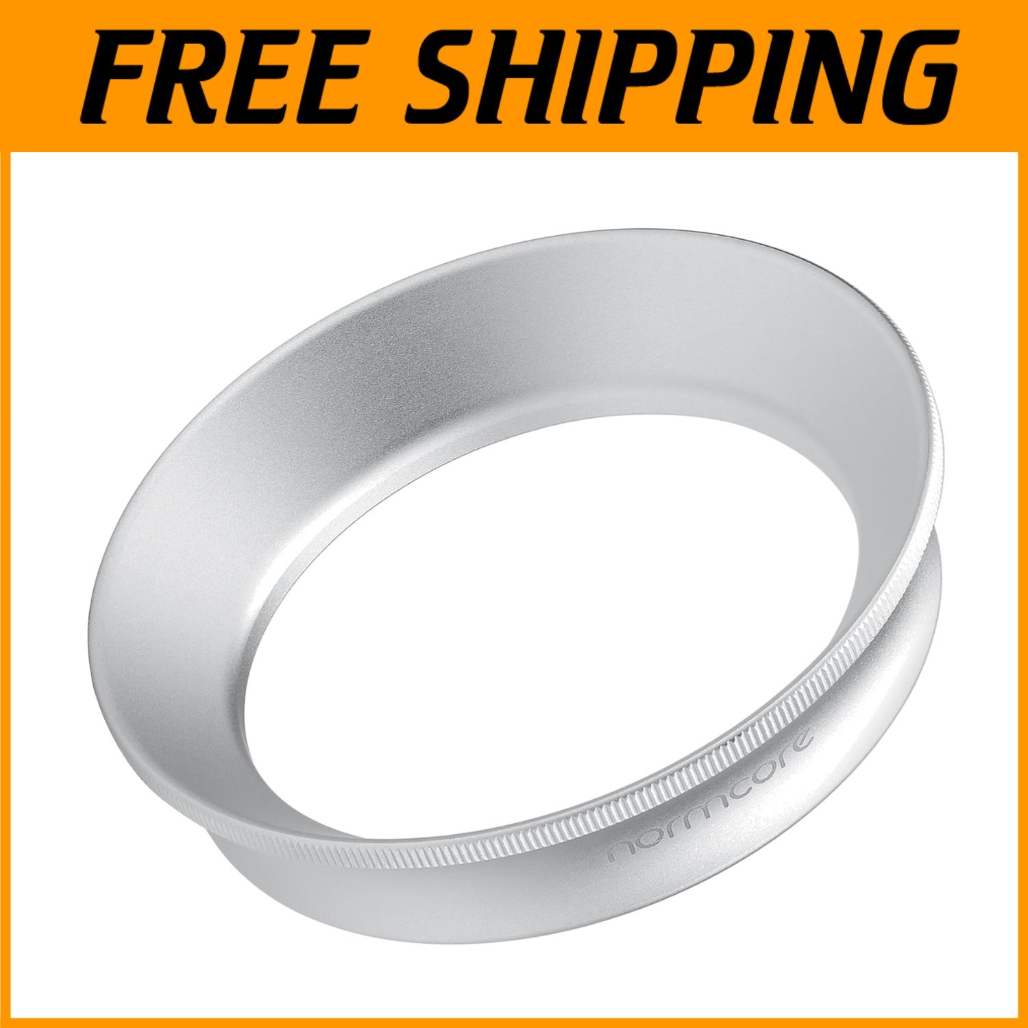 Magnetic Dosing Funnel V2, Aluminum, 15 Magnets, 51mm Silver