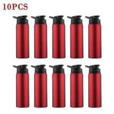 Triple Insulated Stainless Steel Water Bottle with Straw Flip Top Lid 600ml UK