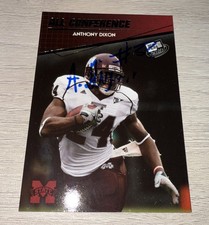 2010 Press Pass Anthony Dixon Signed Auto Rookie Card Mississippi State 49ers. rookie card picture