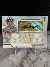 2018 Topps Triple Threads Triple Threads Autographed Relics Dale Murphy /18