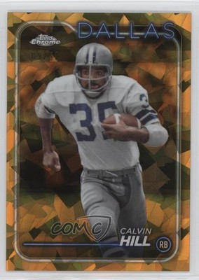 2024 Topps Chrome Sapphire Gold 9/50 Calvin Hill #41 16wc