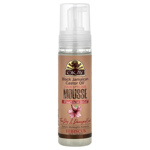 Black Jamaican Castor Oil®, Hair Styling Mousse, Flexible Hold, For Dry &