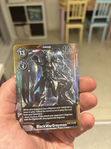 Digimon - BlackWar Greymon - BT2-112 - SECALT - Bild 3 von 3