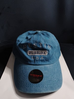 DESTIN FLORIDA USA - Sunkiss-Kap - Adjustable Strapback Hat - NWT
